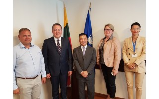 Palangoje lankėsi Kinijos respublikos ambasadorius Lietuvoje