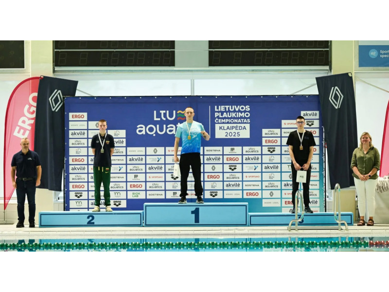 10 Palangos plaukikų iškovojo medalius Lietuvos jaunių-jaunučių plaukimo čempionate