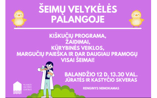 Šeimų Velykėlės Palangoje