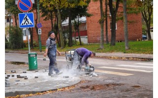 Palangoje ir Šventojoje sparčiai tvarkomos gatvės