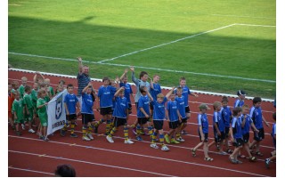 Mažieji futbolininkai savo gabumus demonstravo Latvijoje