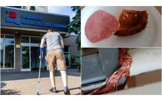 Vyras pratrūko po reabilitacijos ligoninėje: „O siaube, ką pamačiau ir patyriau – lovą surišo viela, maistas katastrofa“