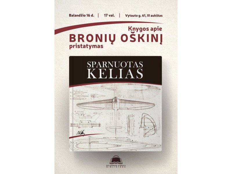 Knygos „Sparnuotas kelias“ pristatymas Palangoje