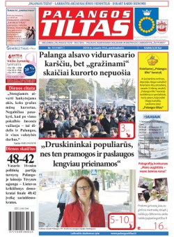 Palangos tilto laikraštis, Data: 2016-02-13, Numeris: 13 (1447) 