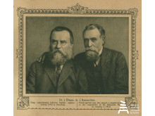 Jonas Šliūpas ir Jonas Basanavičius 1913 m. Amerikoje, LCVA