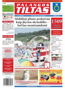 Palangos tilto laikraštis, Data: 2012-07-19, Numeris: 54 (1097) 
