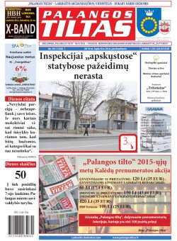 Palangos tilto laikraštis, Data: 2014-11-27, Numeris: 90(1328) 