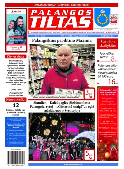 Palangos tilto laikraštis, Data: 2019-12-12, Numeris: 48 (1723) 