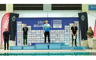 10 Palangos plaukikų iškovojo medalius Lietuvos jaunių-jaunučių plaukimo čempionate