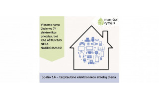 Artėja tarptautinė elektronikos atliekų diena – užsisakykite nemokamą jų išvežimą