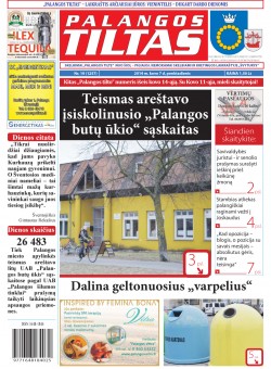 Palangos tilto laikraštis, Data: 2014-03-06, Numeris: 19(1257) 