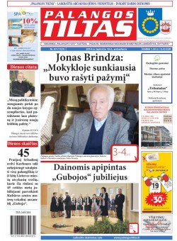 Palangos tilto laikraštis, Data: 2014-11-17, Numeris: 87(1325) 