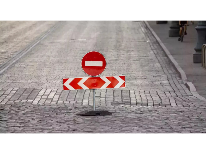 Draudžiamas eismas / Sauliaus Žiūros nuotr.