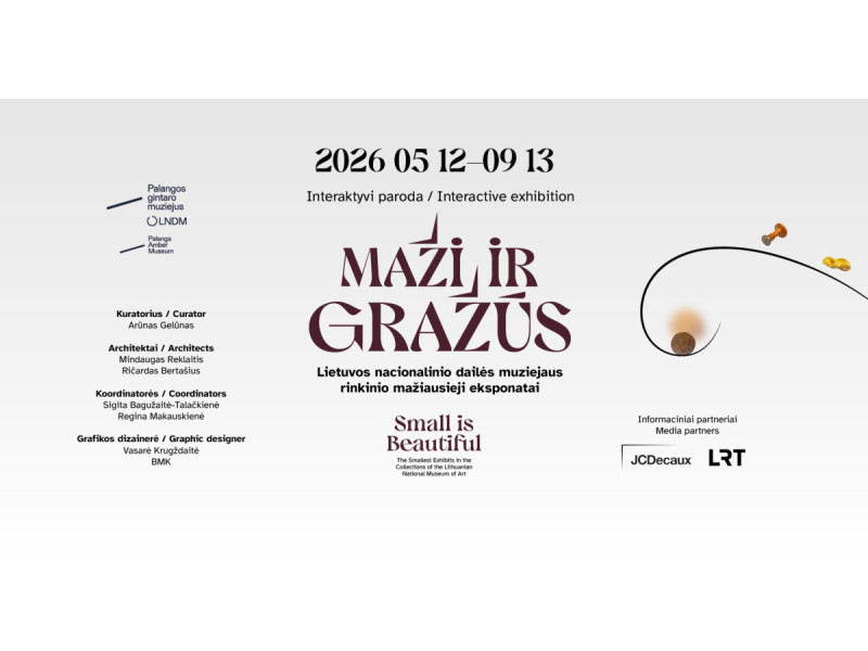 Naujoje parodoje Palangos gintaro muziejuje – maži ir gražūs LNDM rinkinių lobiai
