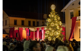   Žvaigždėtų stebuklų kupinas kurortas – suspindo miesto eglė ir „Palangos ledas“ (FOTO GALERIJA)