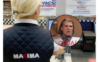 J. Statkevičius vėl prisikalbėjo – išsiliejo ant kasininkių, bet sulaukė atkirčio: „Viešinsime“