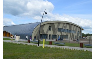 Palangos universalioji sporto arena – pavyzdys ir užsienio partneriams