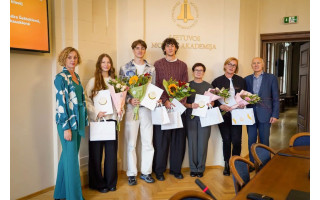Palangos senosios gimnazijos mokiniai nacionaliniame konkurse pelnė pirmąją vietą