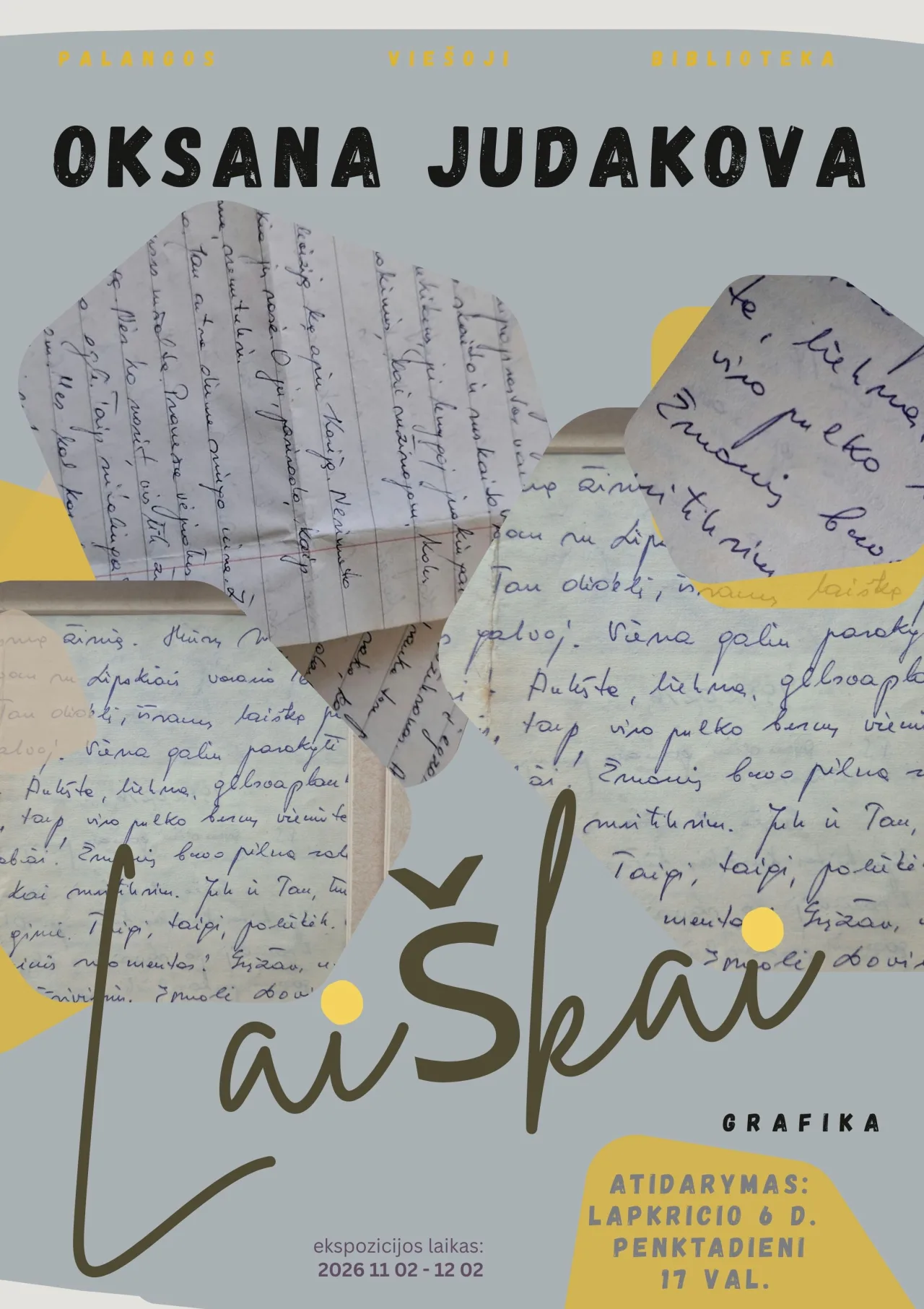 Oksana Judakova. Laiškai