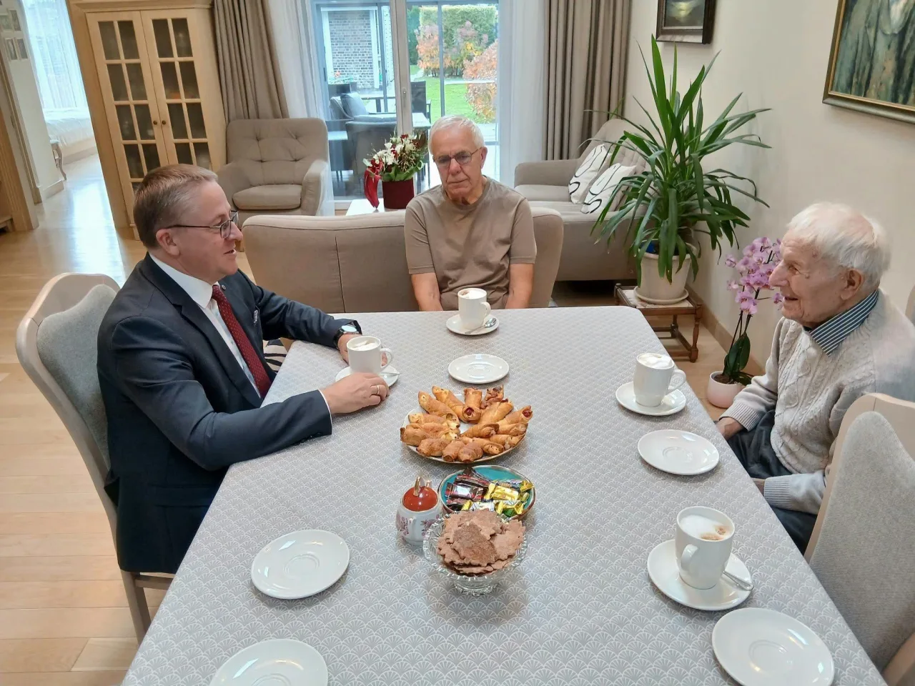 Garbingas jubiliejus Palangoje – Pranas Zokaitis švenčia 100 metų sukaktį