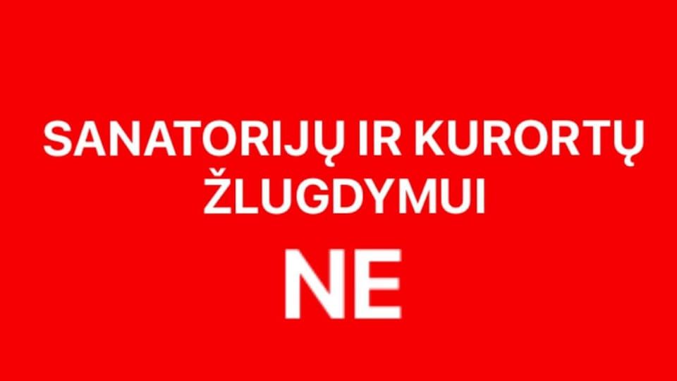 Ar Seime kurortų sanatorijoms ir reabilitacijos centrams skambės laidotuvių maršas?
