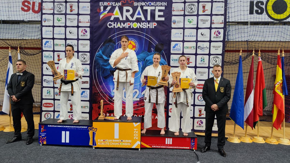 Julija Balčiūtė – Europos karatė taurės vicečempionė