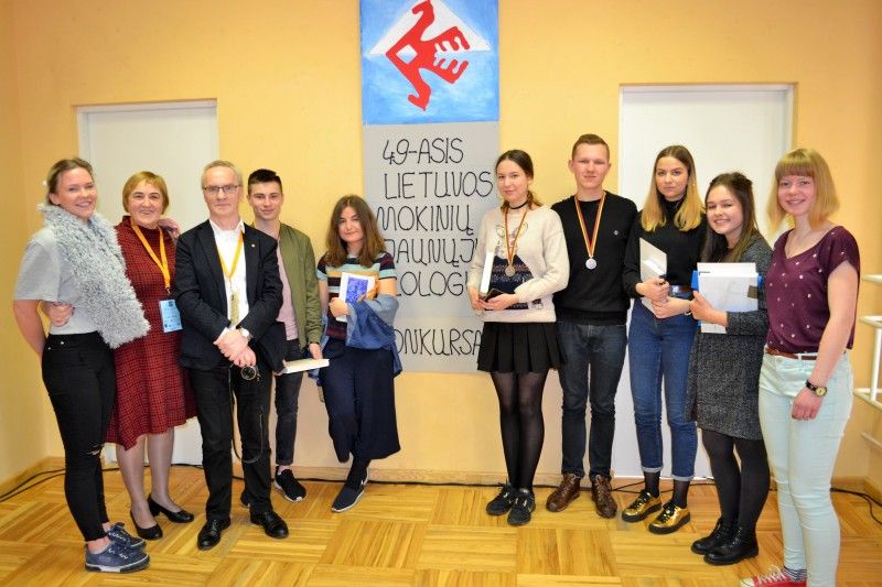 Gimnazistai – Lietuvos mokinių jaunųjų filologų konkurso laureatai