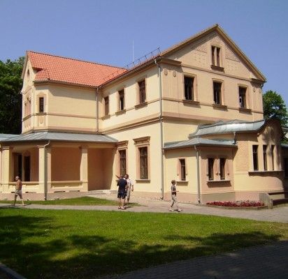 Atgimstanti mūrinė Kurhauzo dalis šių metų pabaigoje turėtų atverti duris.