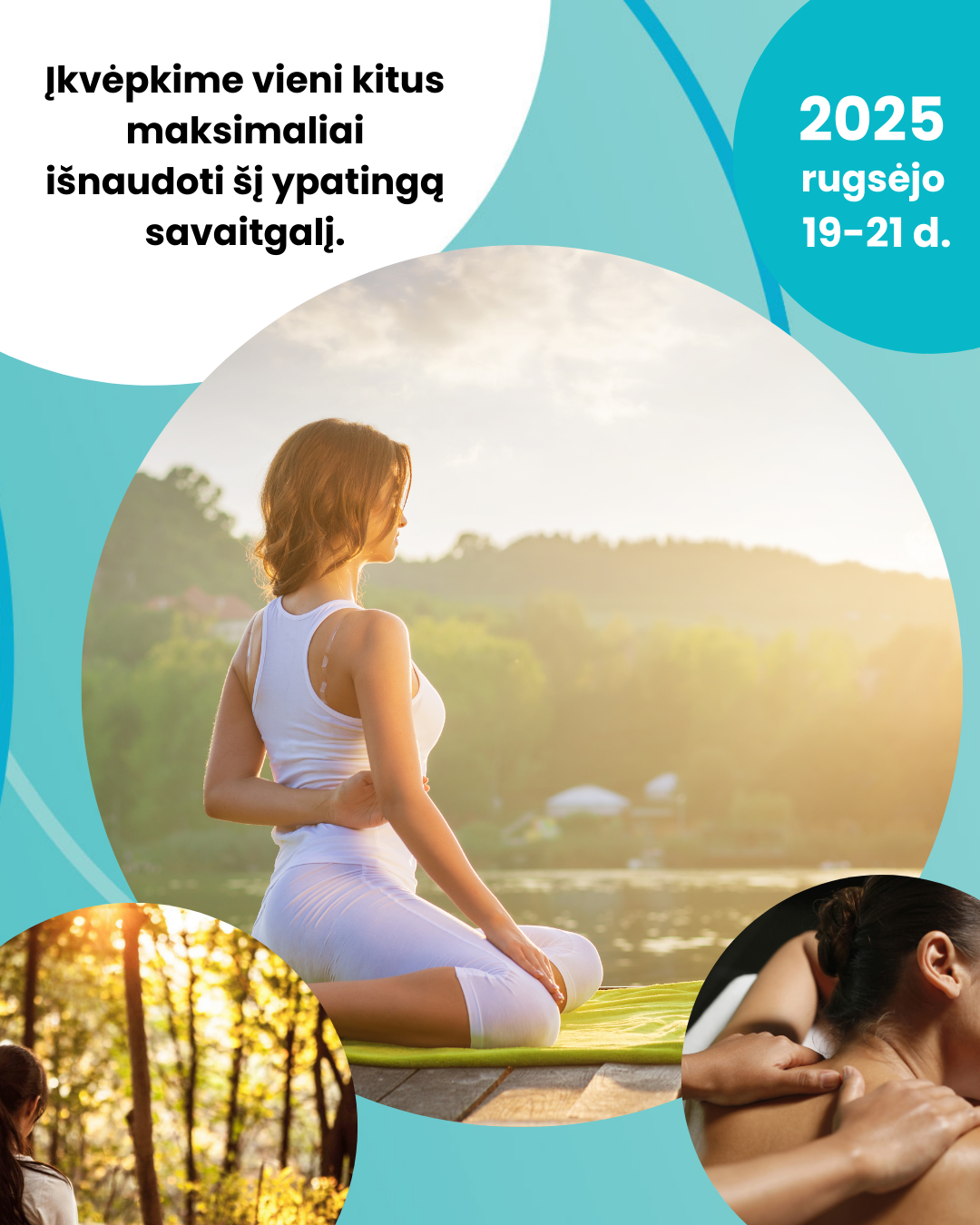 Pasaulinis sveikatingumo savaitgalis Palangoje:  trys dienos pasimėgauti sveikatinimosi džiaugsmu prie jūros