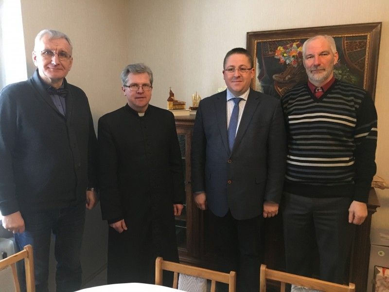 Iš kairės: Pranas Žeimys, Vidmantas Gricius, Šarūnas Vaitkus ir Ramutis Šeštokas.