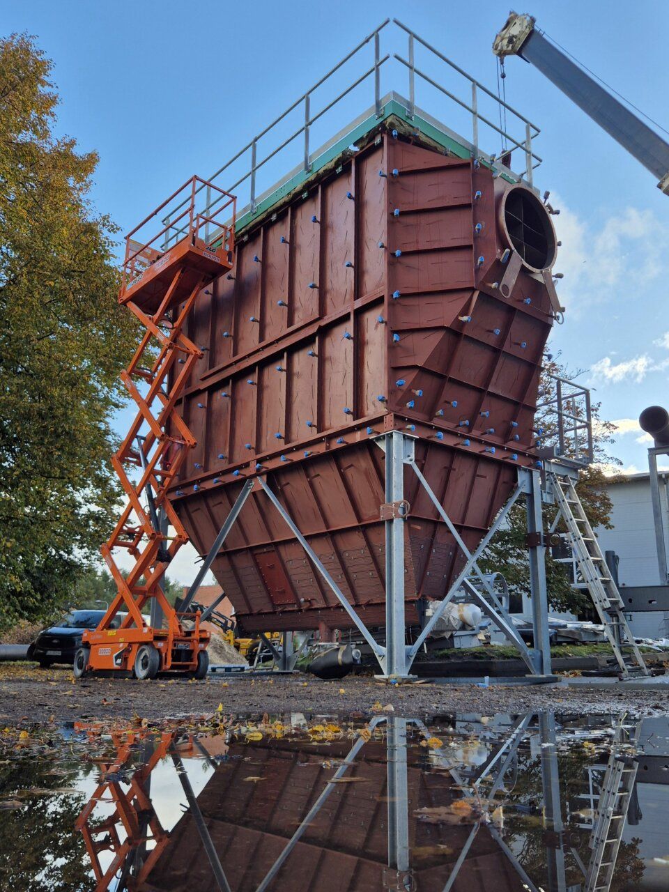 Įgyvendinamas elektrostatinio filtro diegimo projektas – investicija į švaresnį orą ir tvaresnę šilumos gamybą