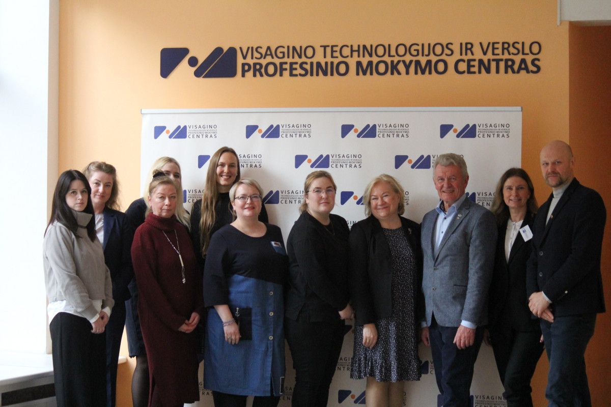Renginyje dalyvavusių įmonių, Visagino technologijos ir verslo profesinio mokymo centro, Vokietijos FR ambasados Lietuvoje, Vokietijos ir Baltijos šalių prekybos rūmų atstovai.