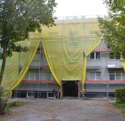 Išgirta Palangos daugiabučių renovacija – daugiau kaip mėnesį sustabdyta