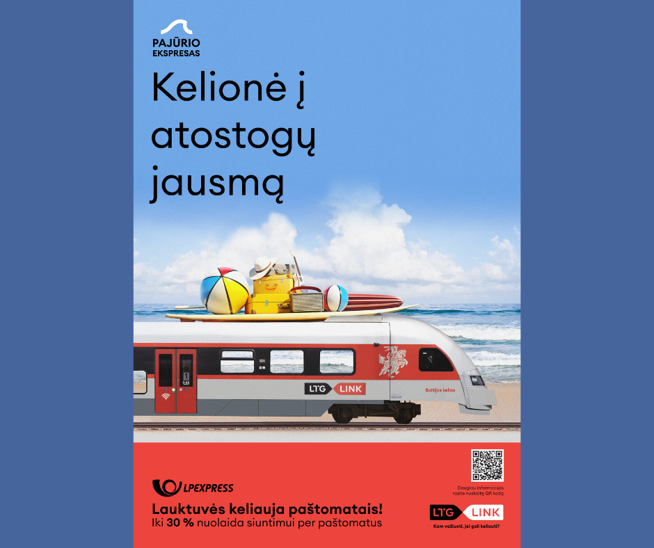 Pajūrio ekspresas. Kelionė į atostogų jausmą