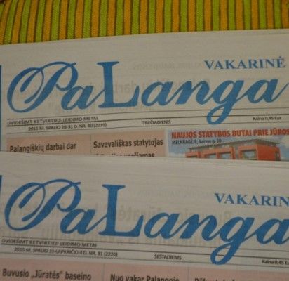 Neišėjo „Vakarinės Palangos“ trečiadienio numeris