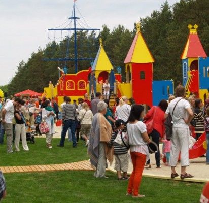Atidarytas Vaikų parkas – mažytis, bet seniai lauktas Disneilendas