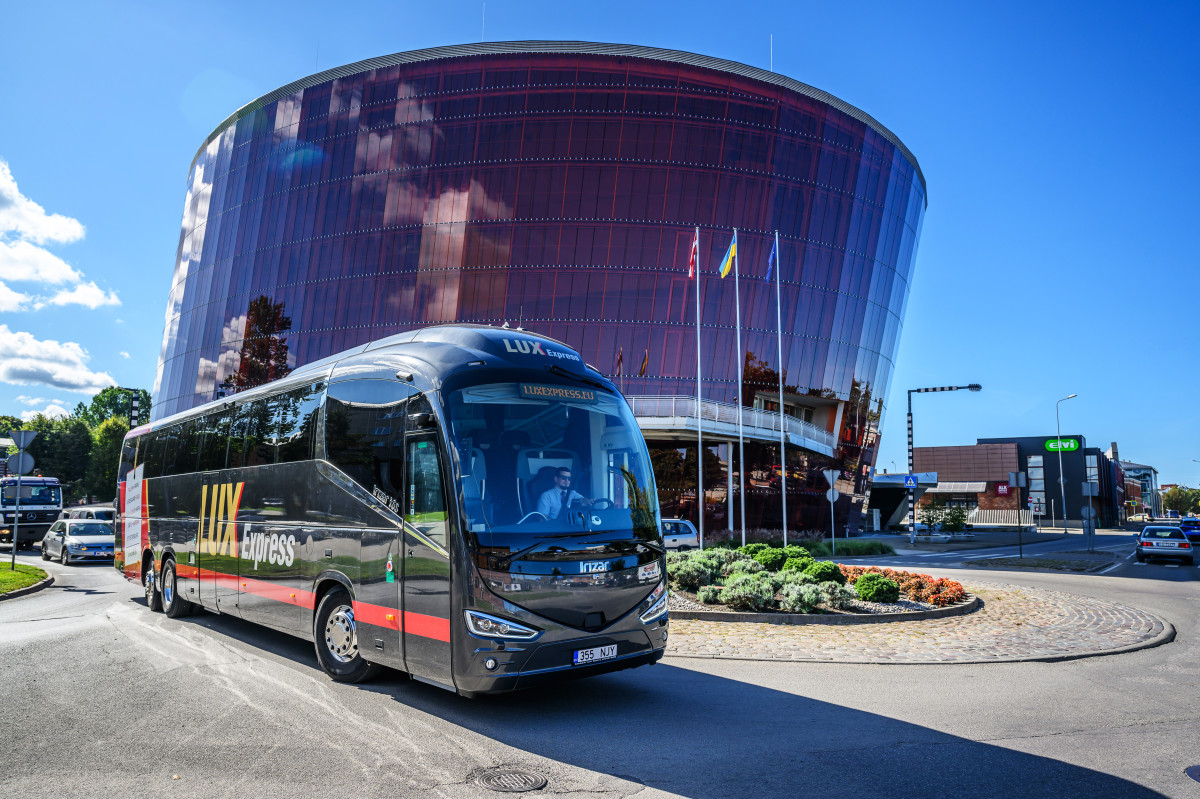 „Lux Express“ autobusai maršrutu Klaipėda–Liepoja–Ryga kursuos tris kartus per dieną