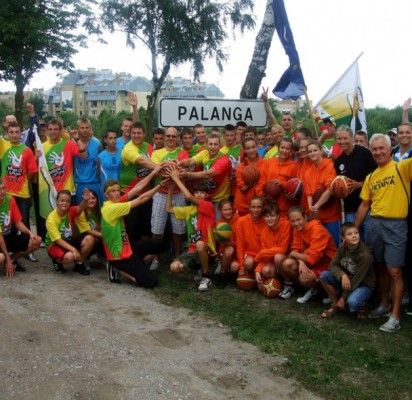 Už Lietuvą varomas kamuolys kaitino jausmus ir Palangoje