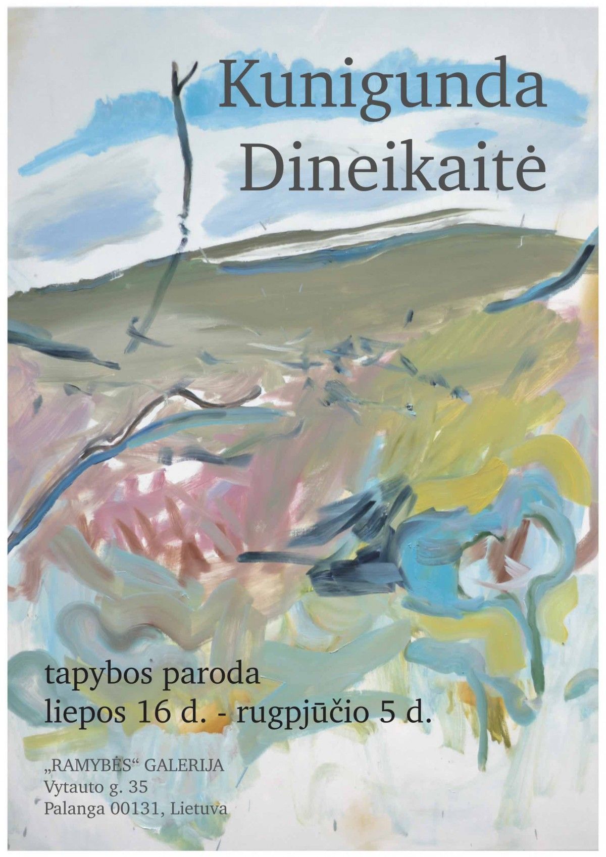 „Ramybės“ galerijoje – trijų kūrėjų parodos
