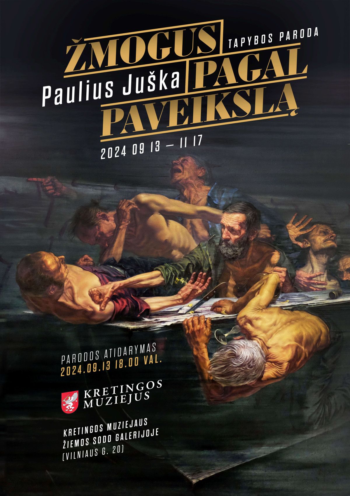 Kretingos muziejus kviečia į tapytojo Pauliaus Juškos sukurtų žmonių pasaulį