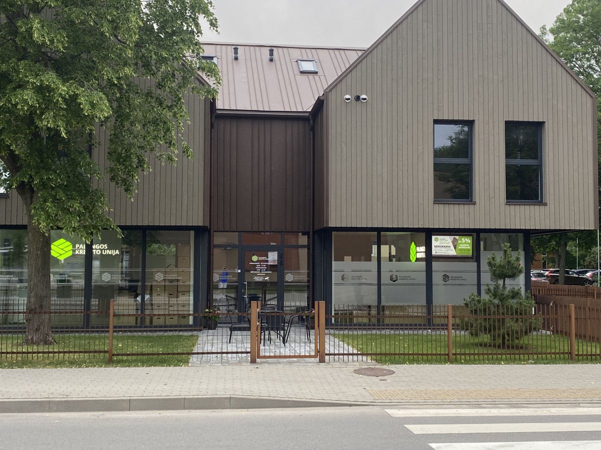 Palangos kredito unija persikėlė į naujas patalpas Palangoje, Ganyklų g. 57