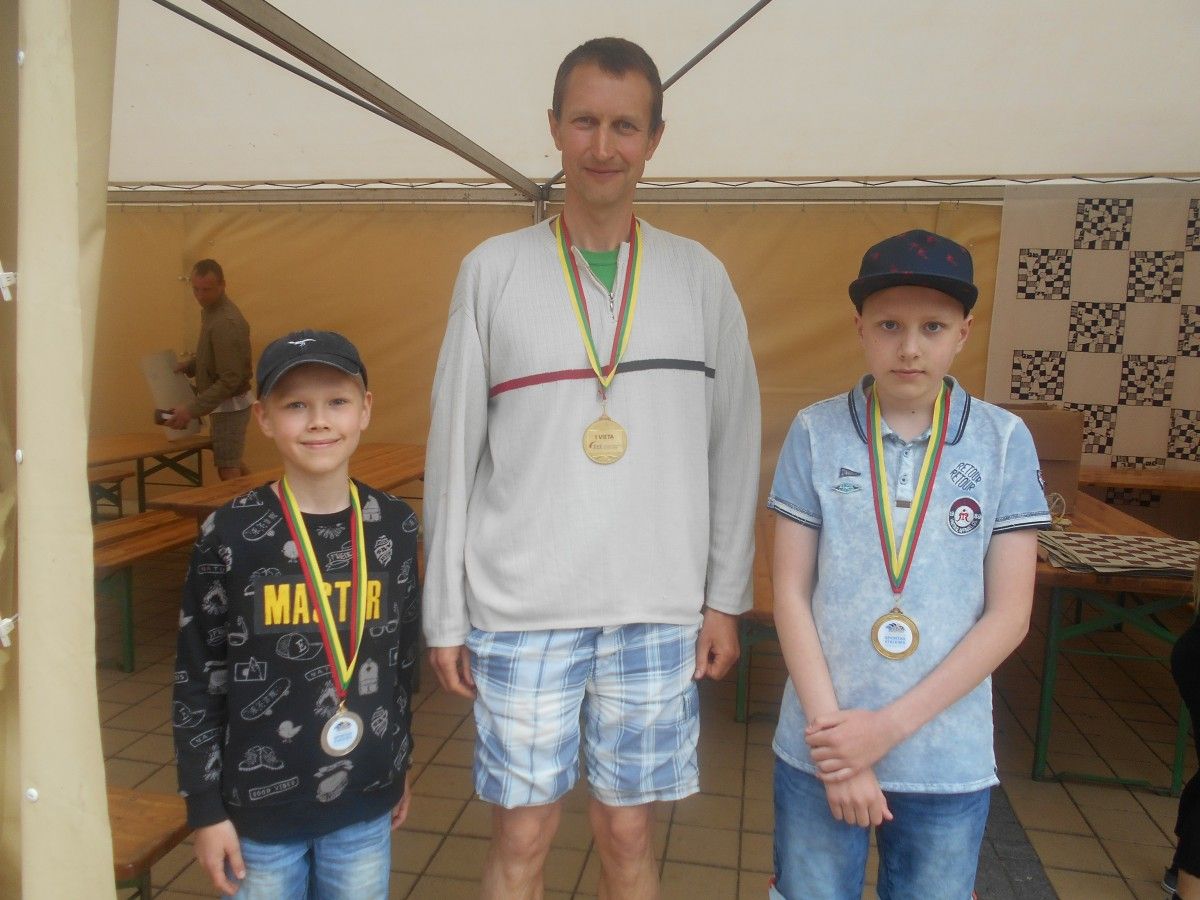 Puikūs šachmatininkų pasirodymai festivalyje „Sportas visiems“