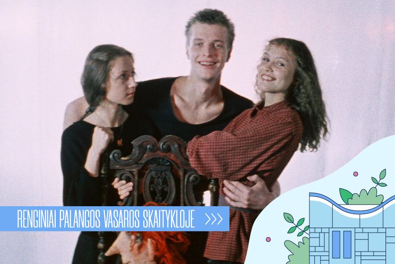 Lietuviška kino klasika. Raimundo Banionio filmo „Mano mažytė žmona“ peržiūra Palangos vasaros skaitykloje