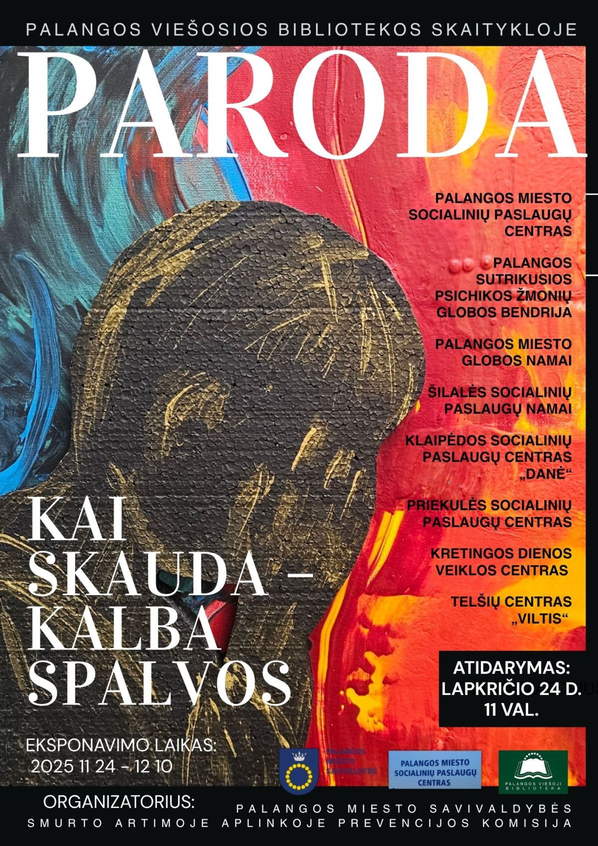 Palanga jungiasi prie tarptautinės iniciatyvos „16 dienų prieš smurtą prieš moteris“ bei kviečia kalbėti, išgirsti ir veikti