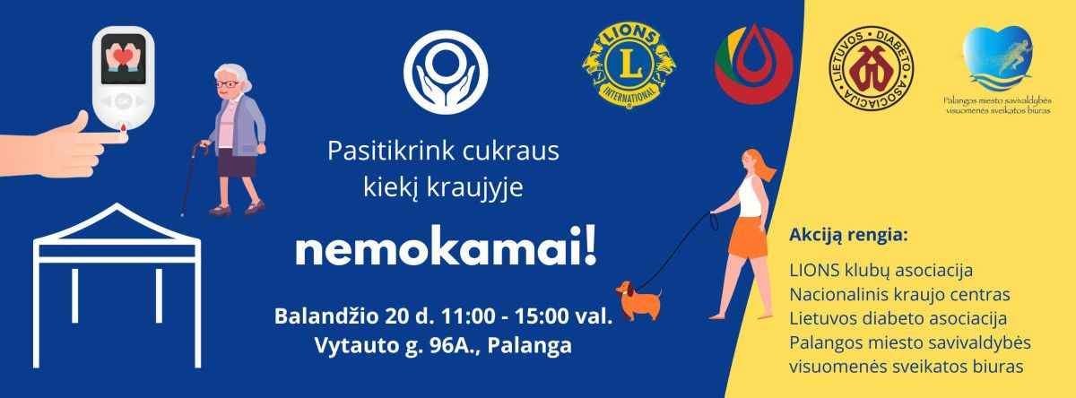 Kviečia gyventojus nemokamai atlikti kraujo tyrimą