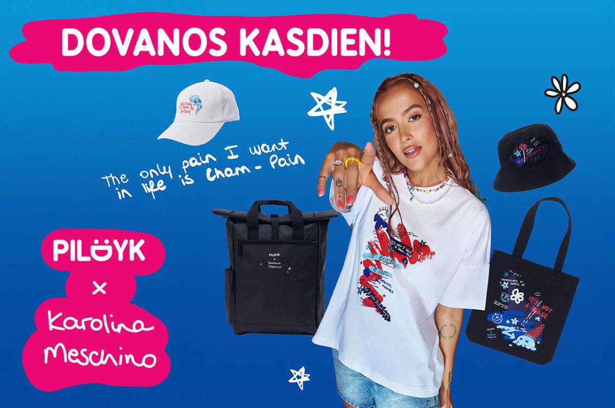 „Pildyk“ klientams – dovanos kasdien: laimėkite daiktus iš naujausios K. Meschino kolekcijos