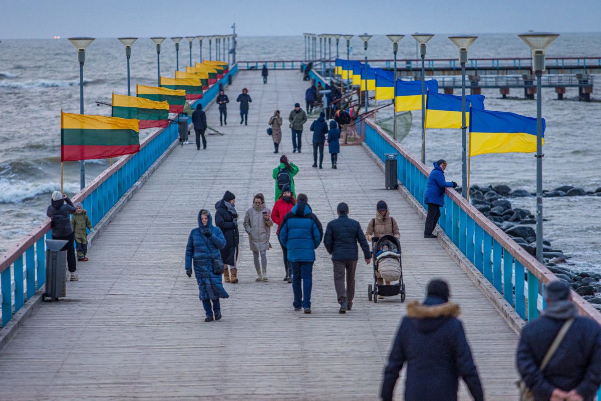 Palangoje registruota apie 970 ukrainiečių, ukrainiečių gimnazistų sumažėjo nuo 21 iki 10