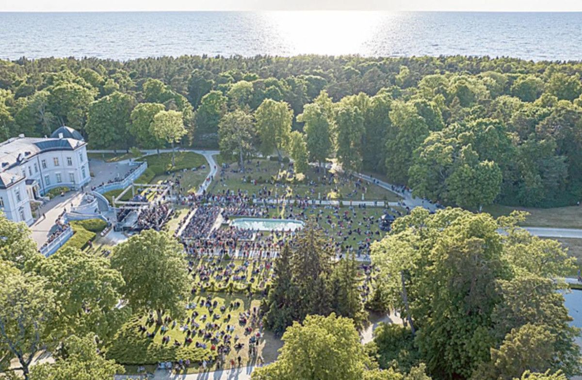 Festivalio „Myliu Palangą“ svarbiausi renginiai birželio 1-ąją, šeštadienį vyks Birutės parke, prie grafų Tiškevičių rūmų.