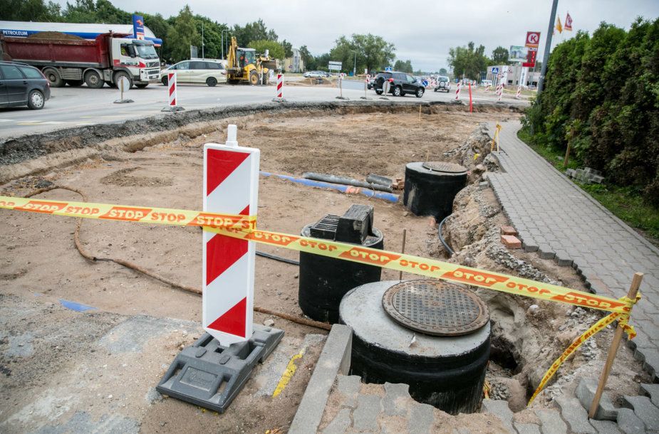 Pradedami Palangos miesto Vanagupės, Bangų ir dalies Vytauto gatvės asfalto dangos remonto darbai