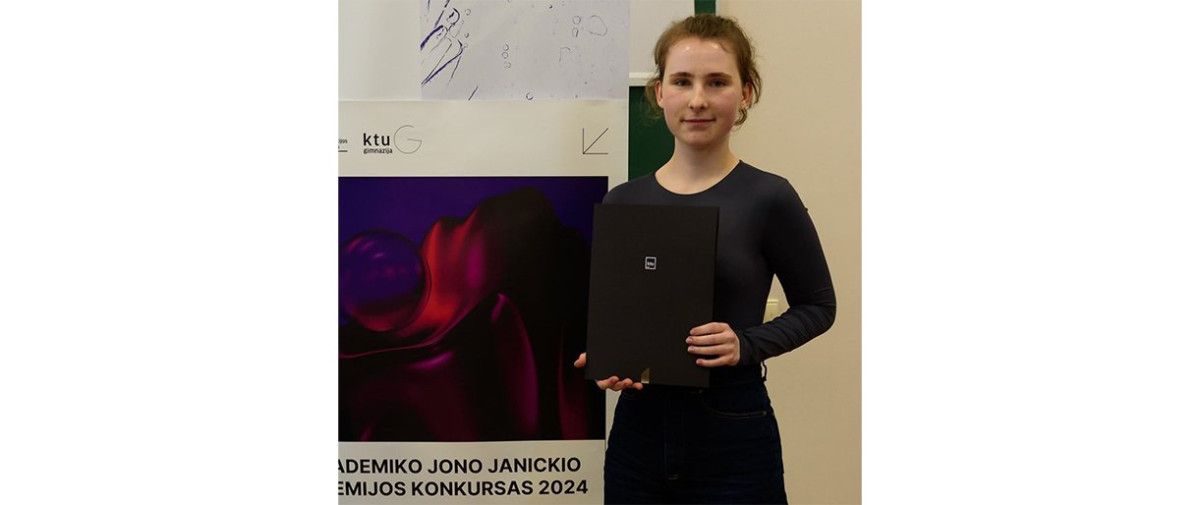 Palangos gimnazistei Emilijai Sebeckis – I-oji vieta Moksleivių chemijos konkurso finale